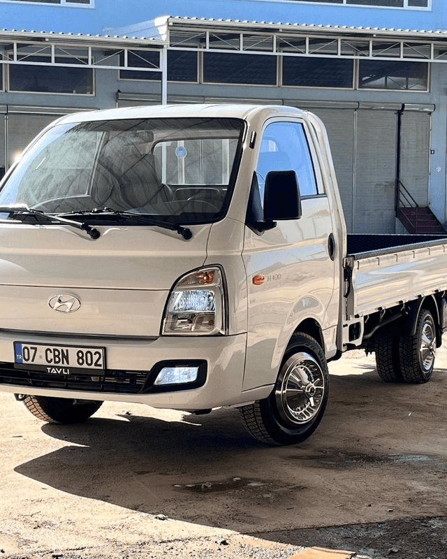 H100 Kia Plymounth Jant Kapağı 15x12 İnç Paslanmaz Krom Çemberli 4’lü Set
