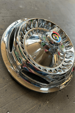 16 inch Cobra plymounth paslanmaz krom çemberli 4 Adet