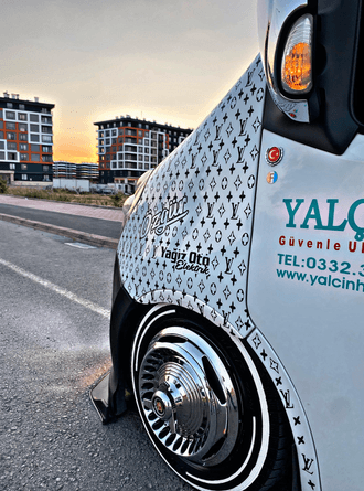 16 inch Cobra plymounth çizgili paslanmaz krom çemberli 4 Adet