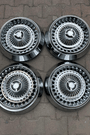 16” Plymount Telli Fırfırlı Krom Jant Kapağı 4’lü Set | Ticari Araç Uyumlu