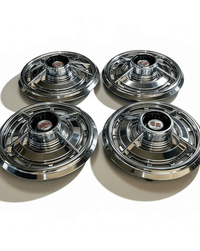 16” Çemberli Krom Jant Kapağı 4’lü Set | Ticari Araç Uyumlu