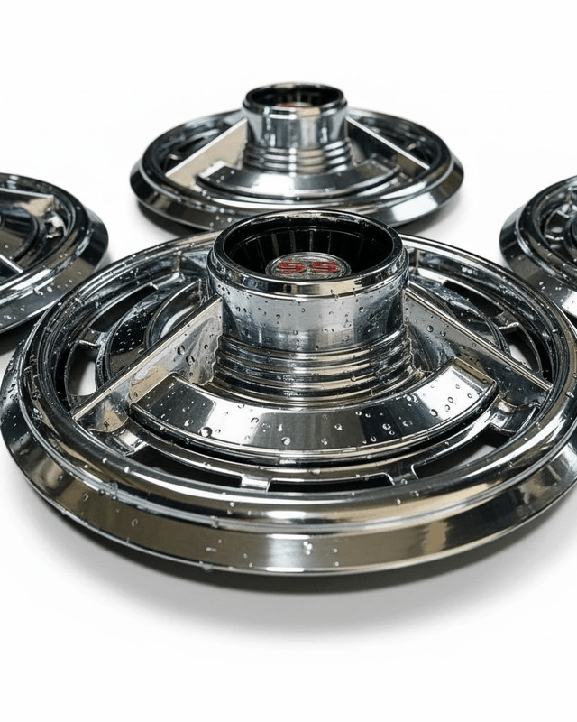 16” Çemberli Krom Jant Kapağı 4’lü Set | Ticari Araç Uyumlu