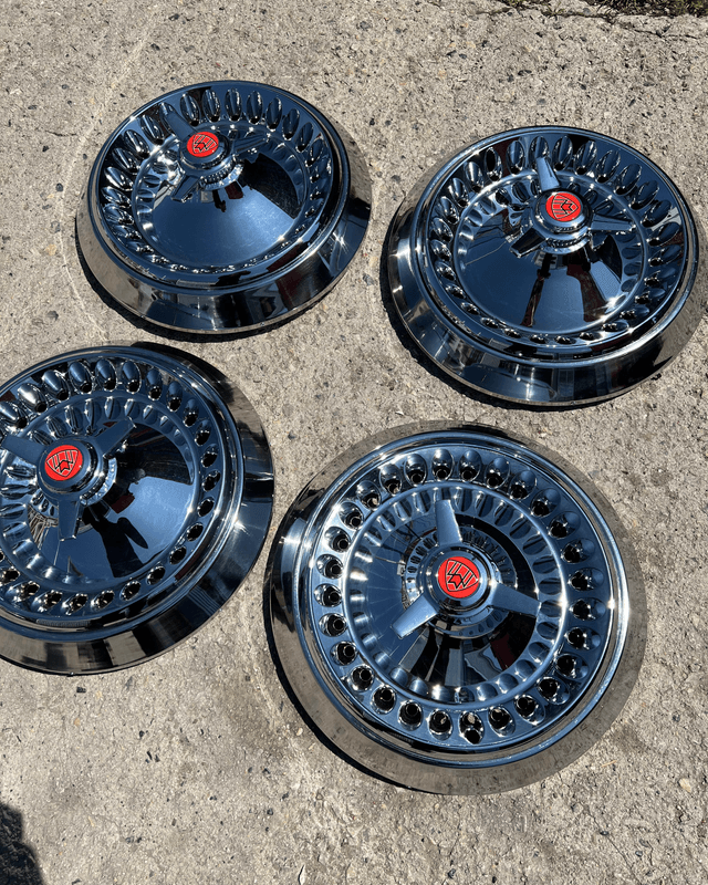 16” Plymounth Krom Jant Kapağı Paslanmaz Çemberli 4’lü Set | Ticari Araç Uyumlu