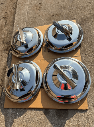 16 inch paslanmaz cobra tas fırfır komple set 4 adet 
