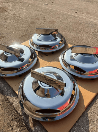 16 inch paslanmaz cobra tas fırfır komple set 4 adet 