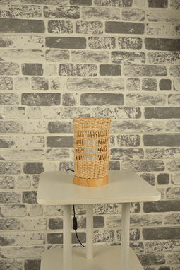 Dekoratif Alevli Abajur