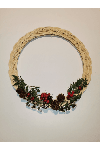 Kapı Çelenk ve Tepsi Taban Kalıbı Dış çap 30cmx iç çap 26cm