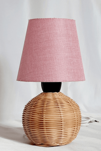 Pembe Bambu Abajur