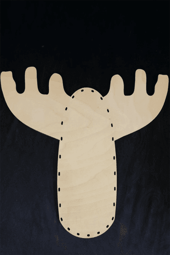 YILBAŞI GEYİK TEPSİ TABANI.27X36 CM 