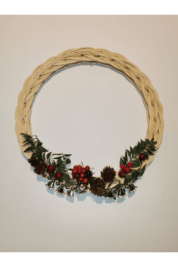 Kapı Çelenk ve Tepsi Taban Kalıbı Dış çap 20cmx iç çap 15cm