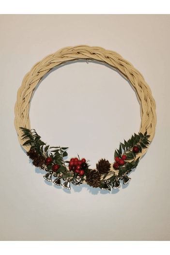 Kapı Çelenk ve Tepsi Taban Kalıbı Dış çap 25cmx iç çap 20cm