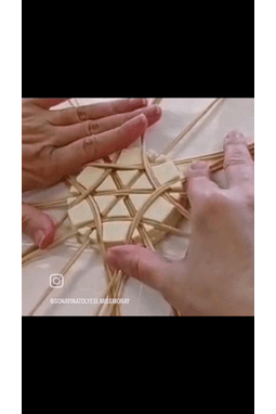 RATTAN BAMBU BURGU KALIP 