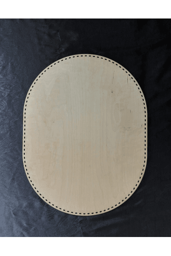 OVAL AYNA TABANI 60X30