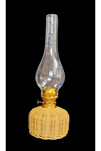 Bambu Kılıflı Gaz Lambası