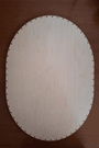 OVAL AYNA TABANI 50X40
