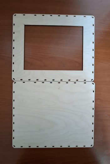 Ahşap Çerçeve Tabanı ( 28X24 cm )