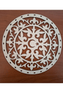 25 cm YUVARLAK AYYILDIZ KESİMLİ DESENLİ TABAN 