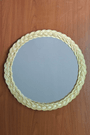 Bambu Yuvarlak Ayna 41 cm