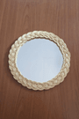 Bambu Yuvarlak Ayna 30 cm