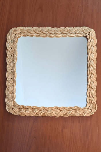 Bambu Kare Ayna 33 x 33 cm