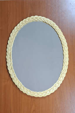 Bambu Oval Ayna 59 x 44 cm