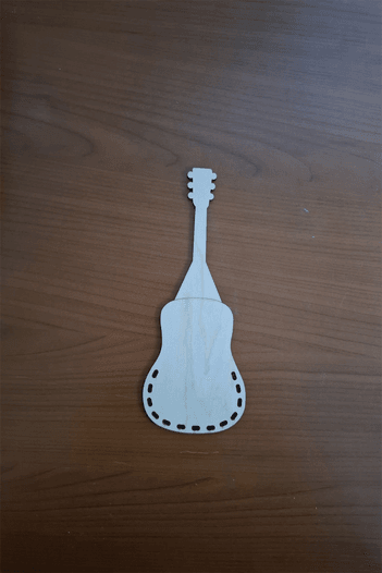 DUVAR SÜSÜ - GİTAR YELPAZE TABANI