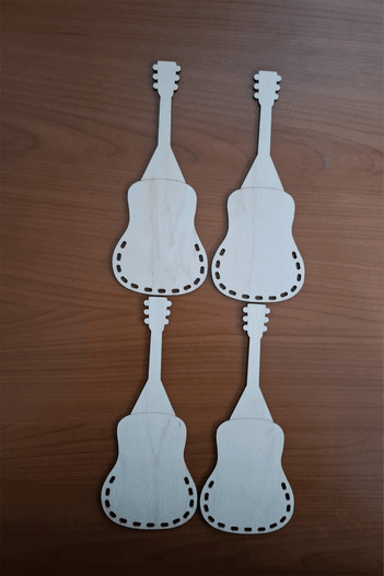 DUVAR SÜSÜ - GİTAR YELPAZE TABANI