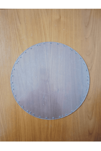 45 cm YUVARLAK PLEKSİ CAM 3mm