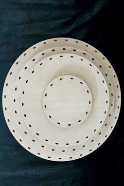 YUVARLAK TEPSİ TABANI.11 CM CAP