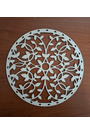44 cm YUVARLAK ÇİÇEK DESEN KESİMLİ TABAN 