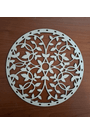 44 cm YUVARLAK ÇİÇEK DESEN KESİMLİ TABAN 