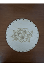 YUVARLAK ÇİÇEKLİ TEPSİ TABANI.25 CM CAP