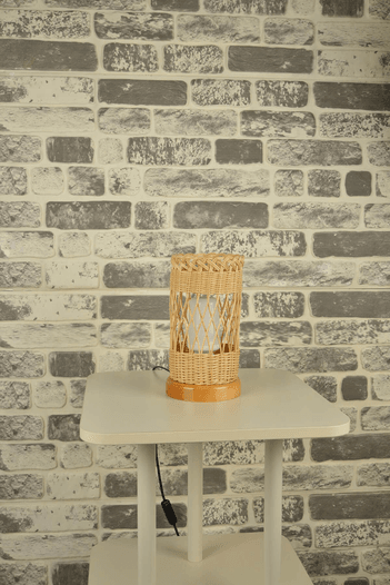 Özel Tasarım El Yapımı ALEVLİ Abajur