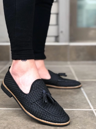 Püsküllü Corcik Kahve Klasik Erkek Ayakkabısı 