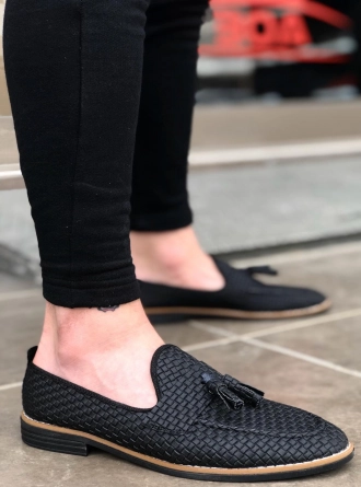 Püsküllü Corcik Kahve Klasik Erkek Ayakkabısı 