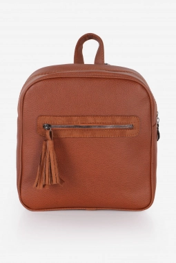 Taba Püskül Fermuarlı Sırt Çantası