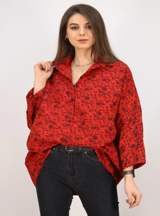 Salaş Gömlek Kırmızı