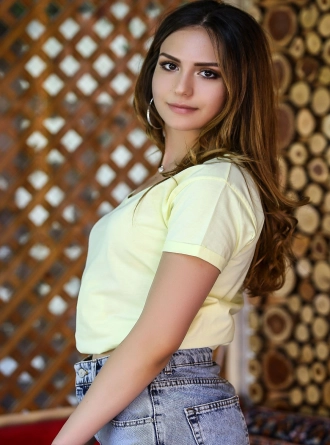 Penye Tunik Tişört Sarı 