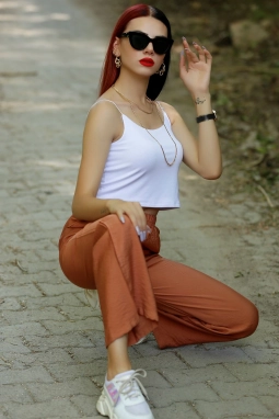 Ayrobin Salaş Pantolon Kahve