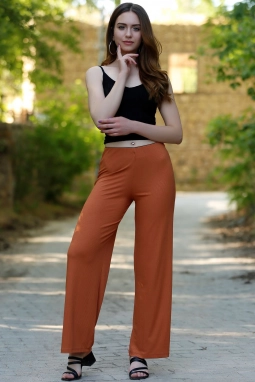 Kaşkorse Pantolon Taba