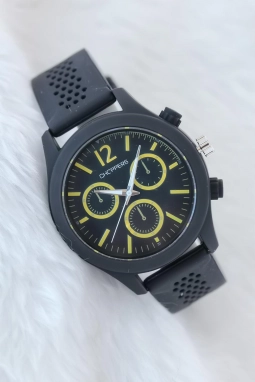 Silikon Kordonlu Bayan Kol Saati 