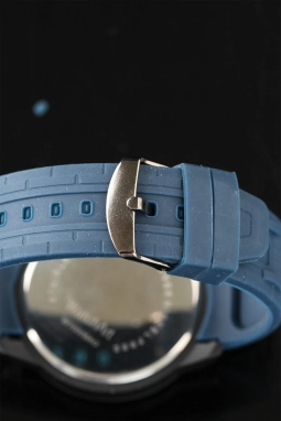 Silikon Kordonlu Erkek Saat