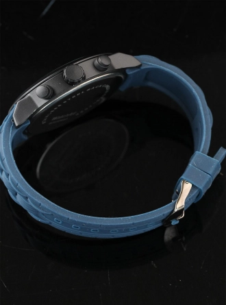 Silikon Kordonlu Erkek Saat