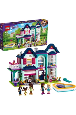 LEGO® Friends Andrea'nın Aile Evi 41449 - Çocuklar için Minyatür Bebek Oyuncak Yapım Seti (802 Parça)