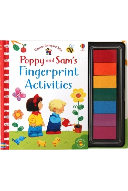 Poppy and Sam's fingerprint activities