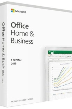 Microsoft Office 2019 Home and Business İngilizce Kutu 1 PC Ömür Boyu Lisans 