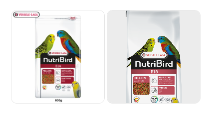 Versele-Laga NutriBird B14 ve B18 Karşılaştırması