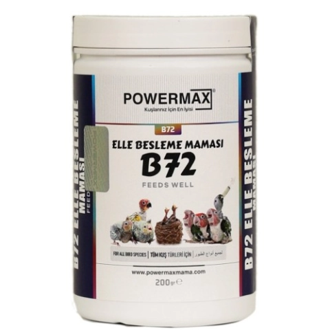 200 gr powermax b72 el besleme maması Bölünmüş ürün