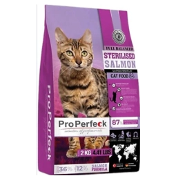 Pro Perfeck Kısırlaştırılmış Somonlu Kedi Maması 10kg