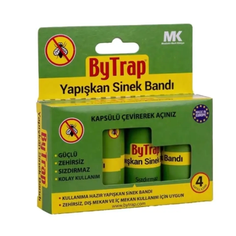 Bytrap Sinek Kara sinek Bandı Tuzağı 4lü